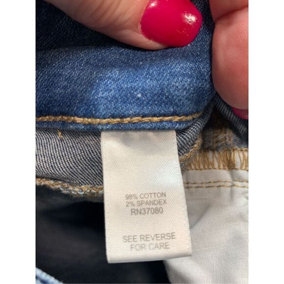 C Est. 1946 Denim Women’s Cotton Stretch Distressed Jeans Blue Sz 20W - Picture 8 of 8